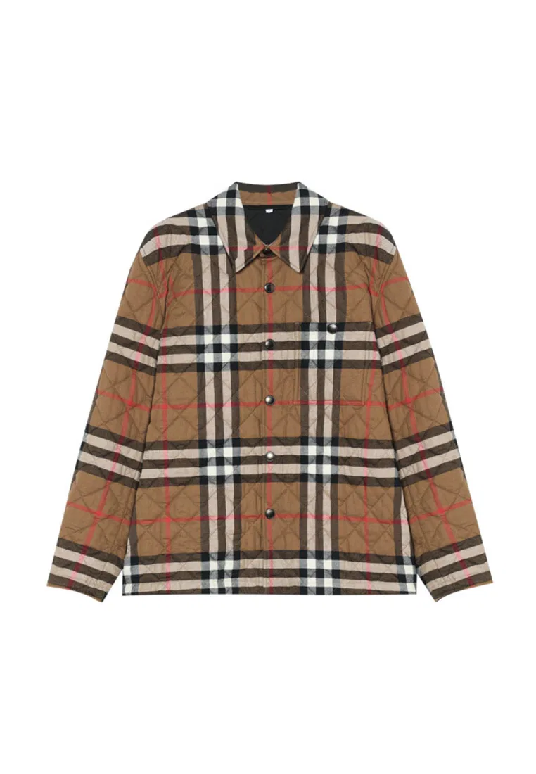 Куртка мужская Burberry, хлопковая, коричневый