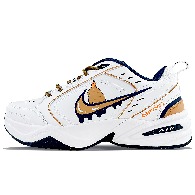 

Кроссовки Nike Air Monarch 4 Chunky Sneakers Unisex Low-top Coffee, белый