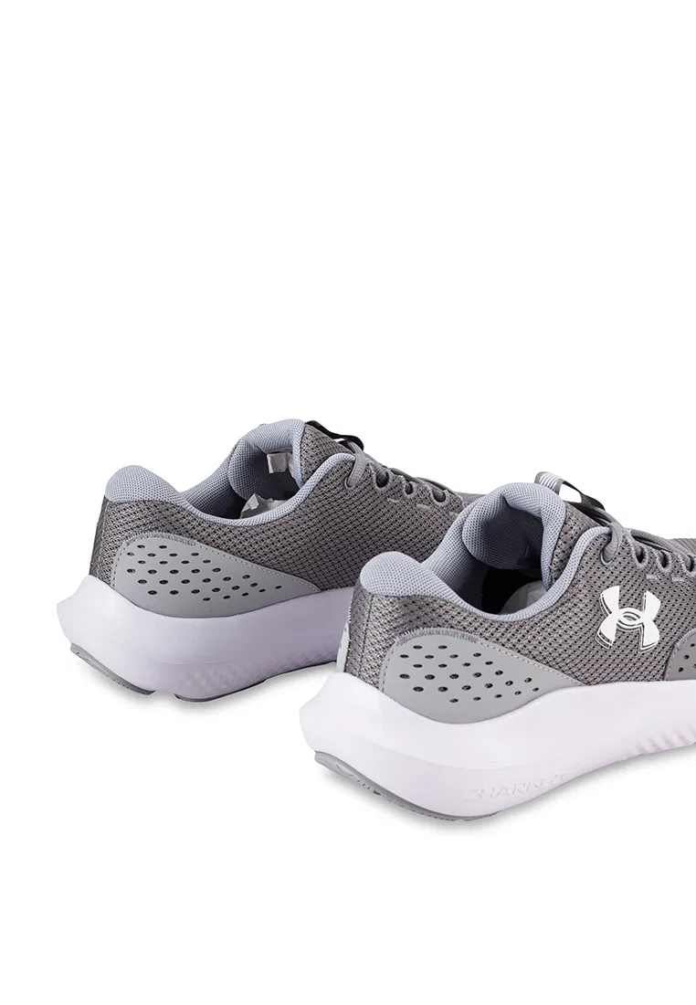 Кроссовки мужские Charged Surge 4, Under Armour, белый/серый — фото 3