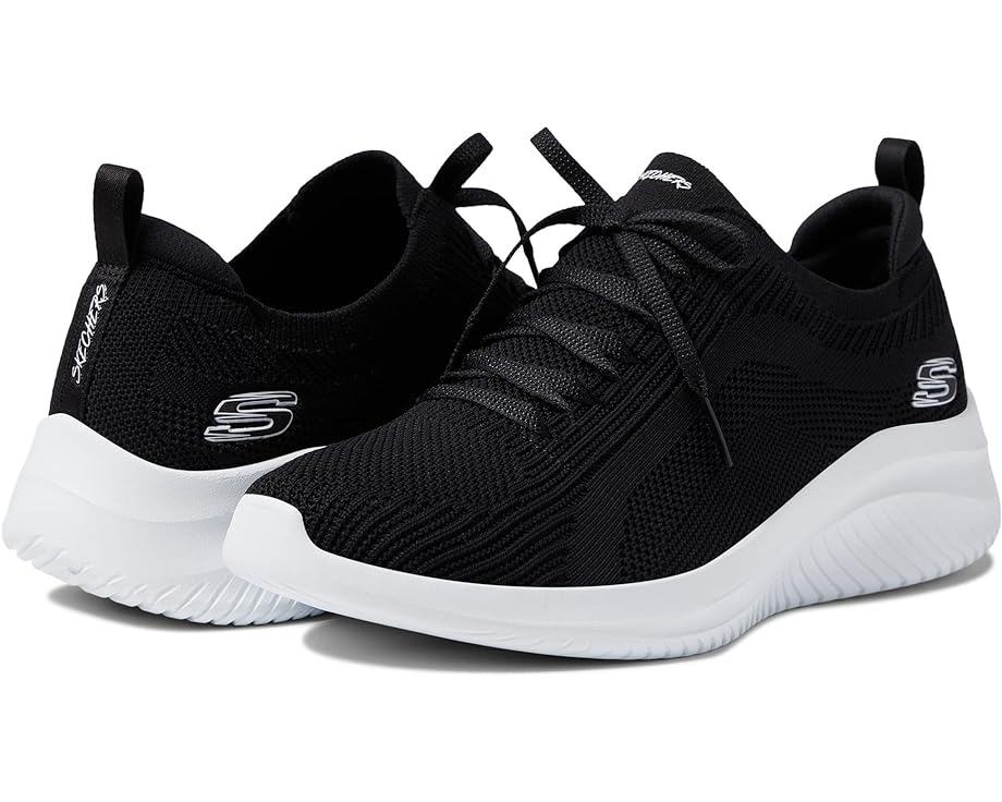 

Кроссовки SKECHERS Ultra Flex 3.0 - Big Plan, цвет Black/White