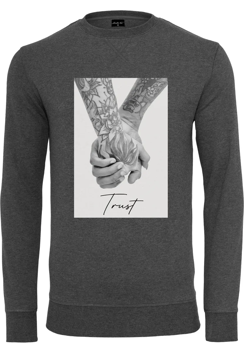 

Свитер MisterTee с круглым вырезом "MisterTee Men's Trust 2.0 Crewneck", цвет Charcoal