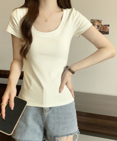 

Футболка, базовый крой, бренд 2ly2, светло-бежевый