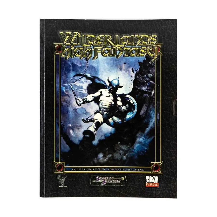 

Только Wilderlands of High Fantasy, книга сеттинга кампании и карты!, Judges Guild (d20)