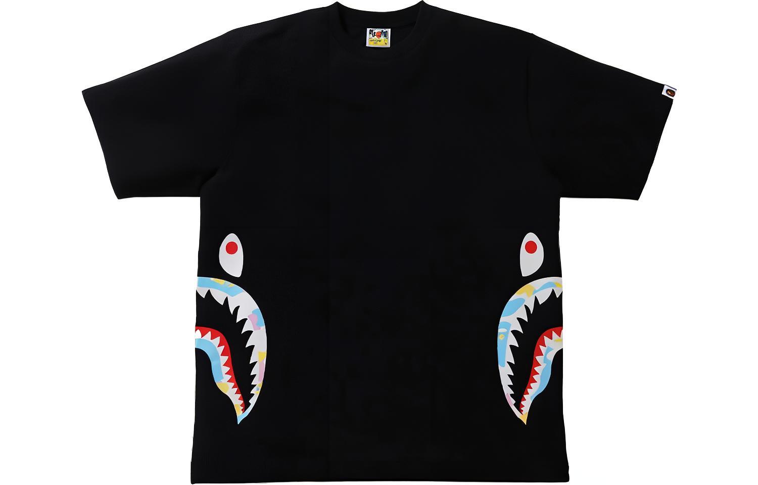 

Футболка Shark Series для мужчин A Bathing Ape, белый