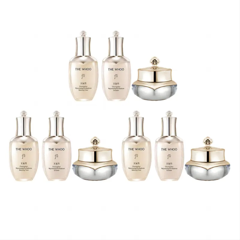 The History Of Whoo Набор пробников Weather Dan PRO Radiance Water Cream, 3 крема: увлажняющий, осветляющий, восстанавливающий — фото 4