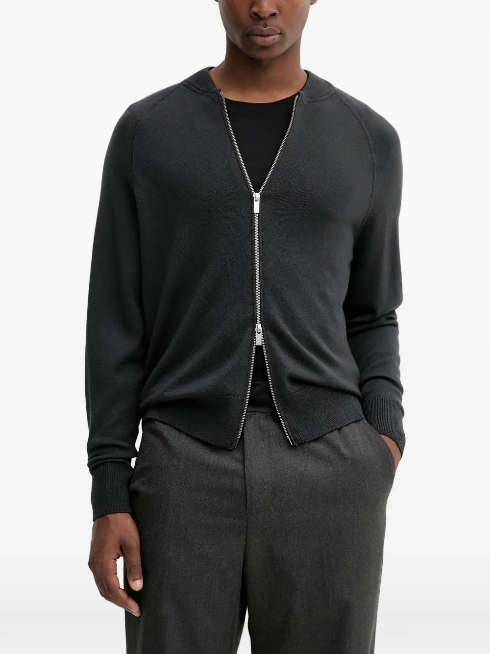 

Кардиган на молнии Barena, серый