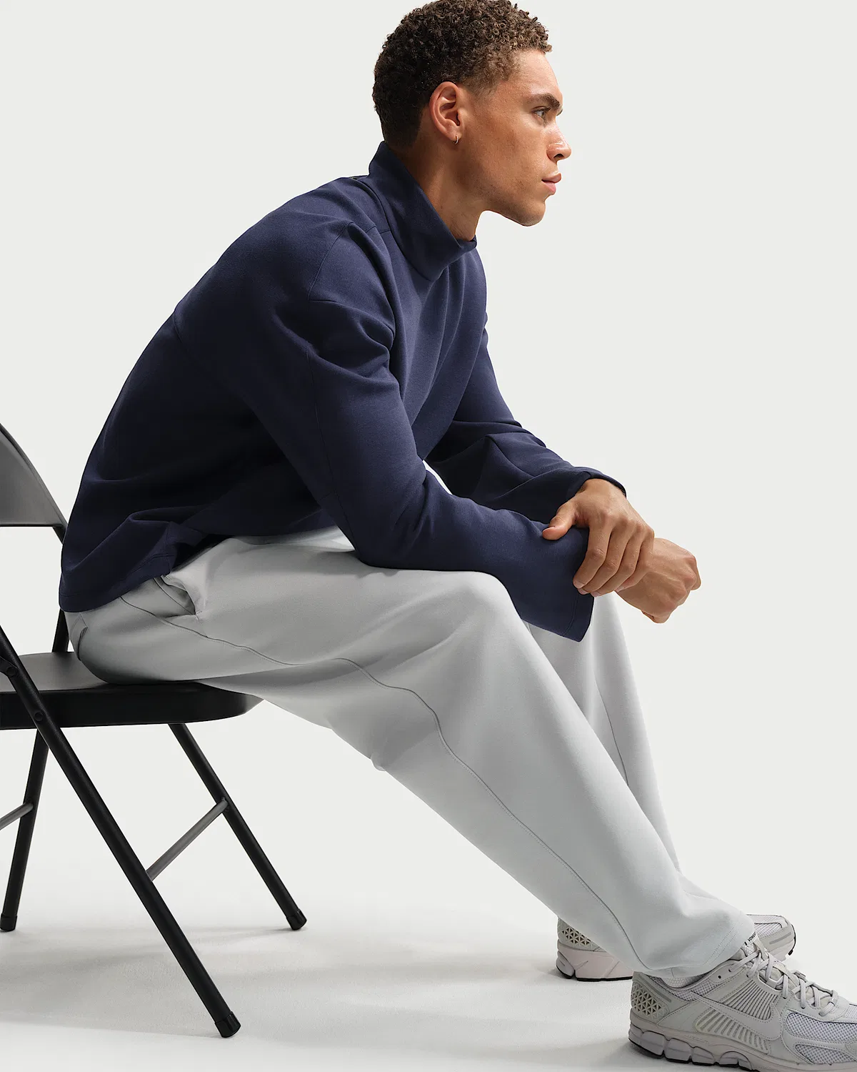 Мужские штаны Dri-FIT Nike 24.7 ImpossiblySoft, Grey Fog/Light Smoke Grey — фото 4