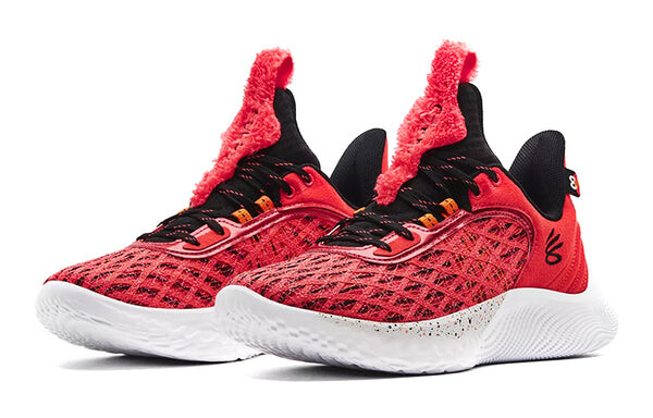 Кроссовки x sesame street curry flow 9 'elmo' Under Armour, красный — фото 3