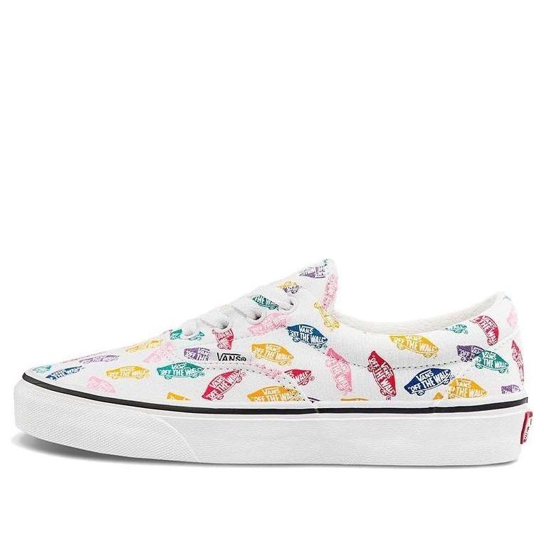 

Кеды Vans Unisex Era Low-Top Printing Sneakers White Multi-Color, разноцветный