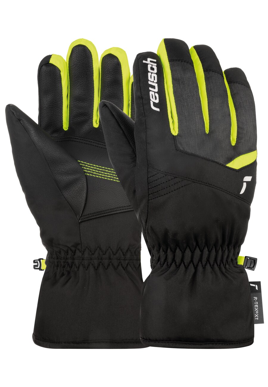 

Спортивные перчатки REUSCH Bennet R-TEX XT Junior, желтый/темно-серый