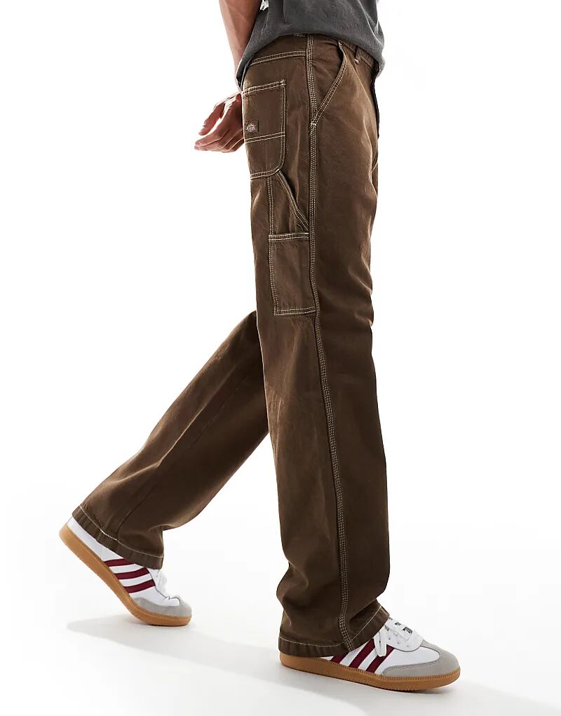 

Сезонные джинсы плотника деним средне-коричневого цвета Dickies