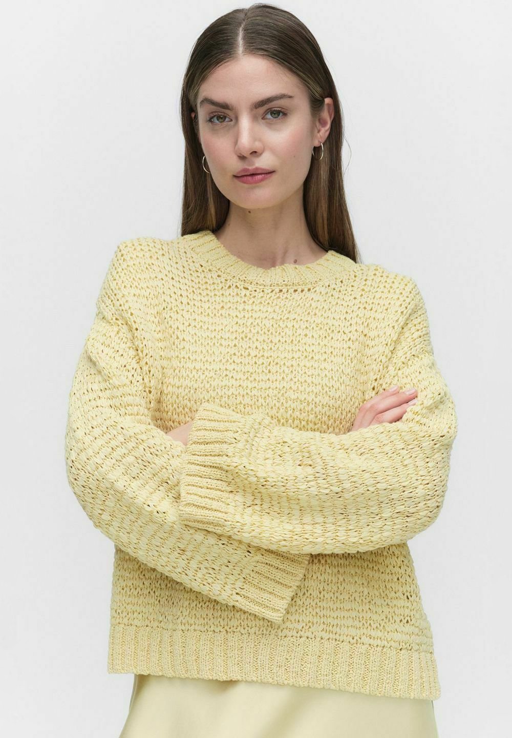 

Джемпер VIVVI KNITTED STOCKH LM Studio, желтый