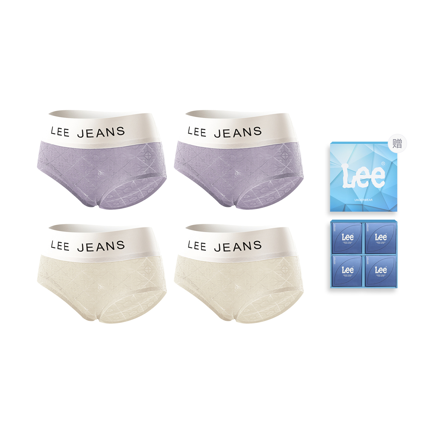 

Lee Prism 4.0 набор нижнего белья для женщин, 4 штуки
