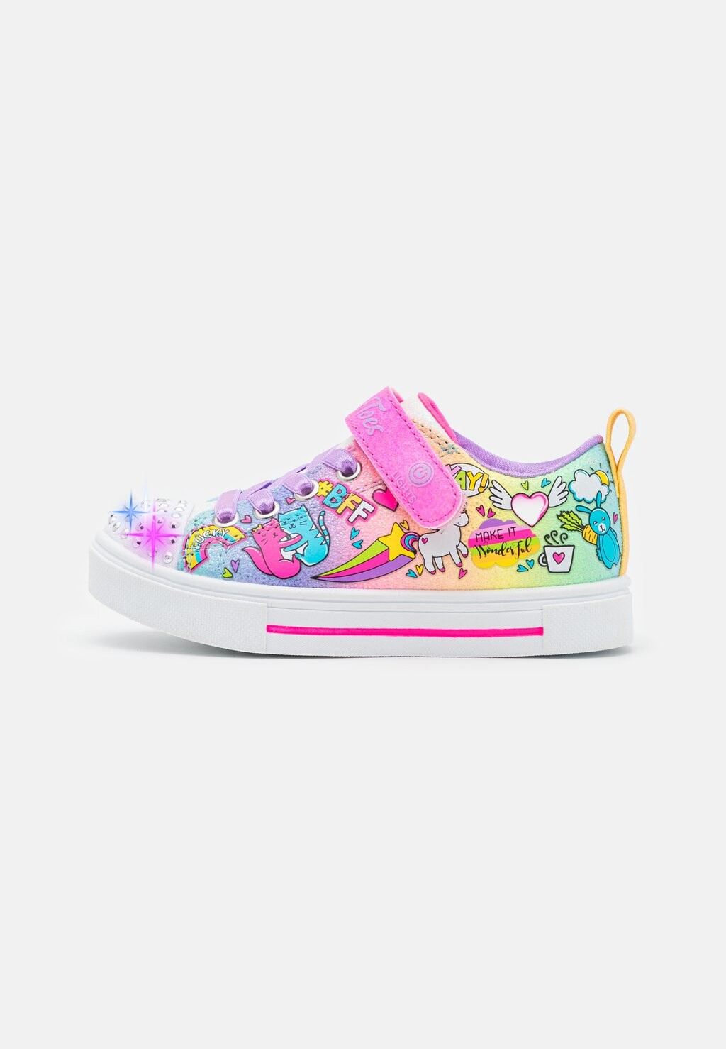 

Низкие кроссовки TWINKLE Sparks Skechers, мультиколор