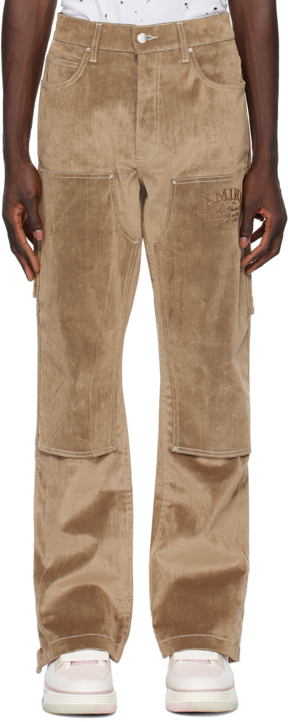 

Светло-коричневые джинсы Carpenter Amiri