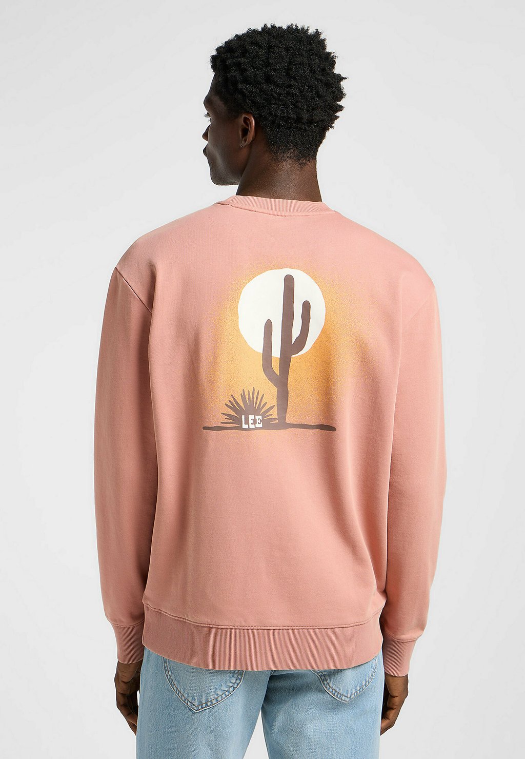 

Толстовка LONG SLEEVE GRAPHIC Lee, сиреневый
