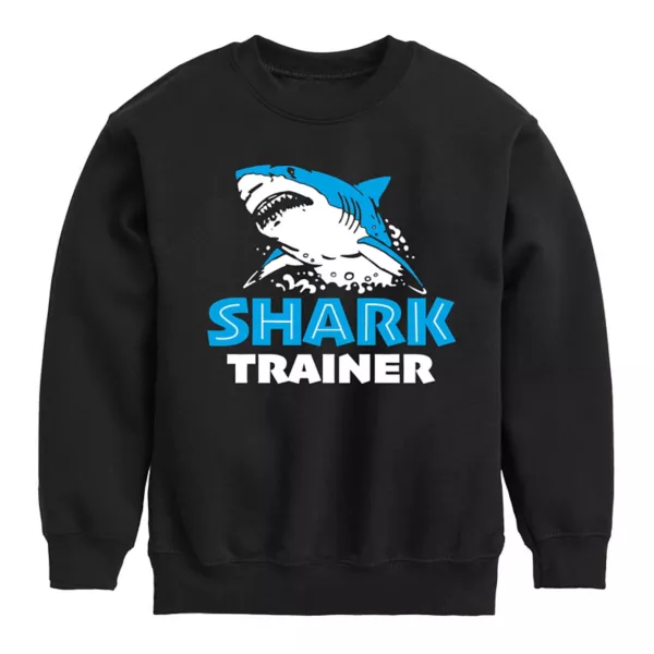

Мальчики 8-20 толстовка с акулой Trainer Fleece Licensed Character, черный