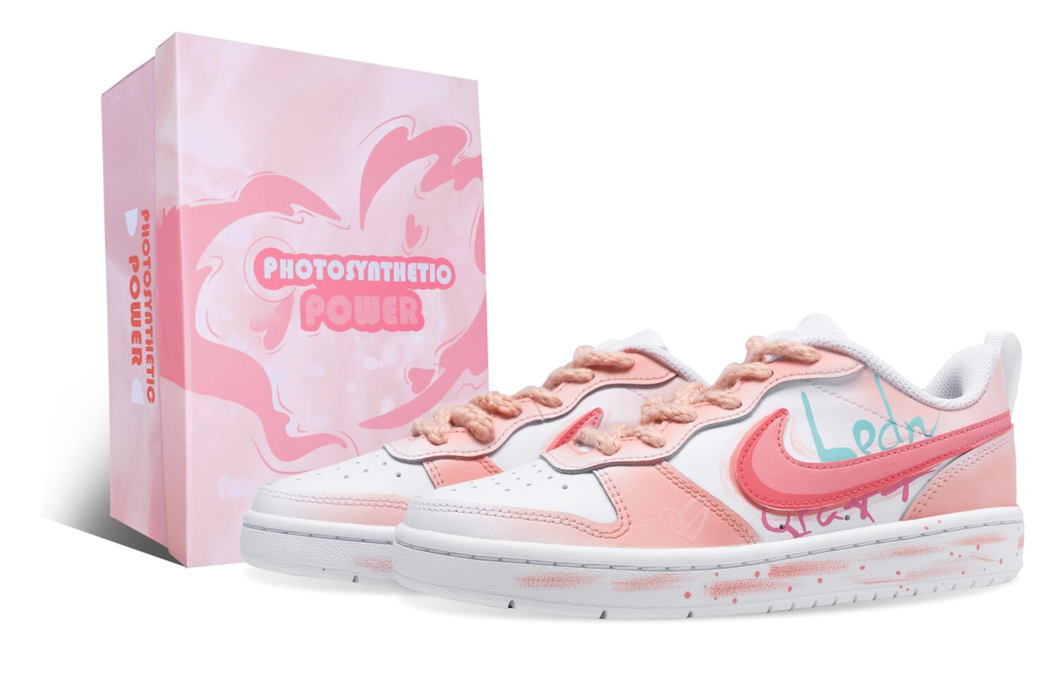 

Кроссовки Nike Court Borough Kids' Skateboarding Shoes Grade School, розовый