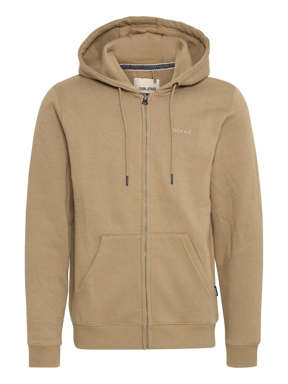 

BLEND Толстовка с молнией 'BHDowntown' в коричневом цвете, Коричневый, BLEND Толстовка с молнией 'BHDowntown' в коричневом цвете