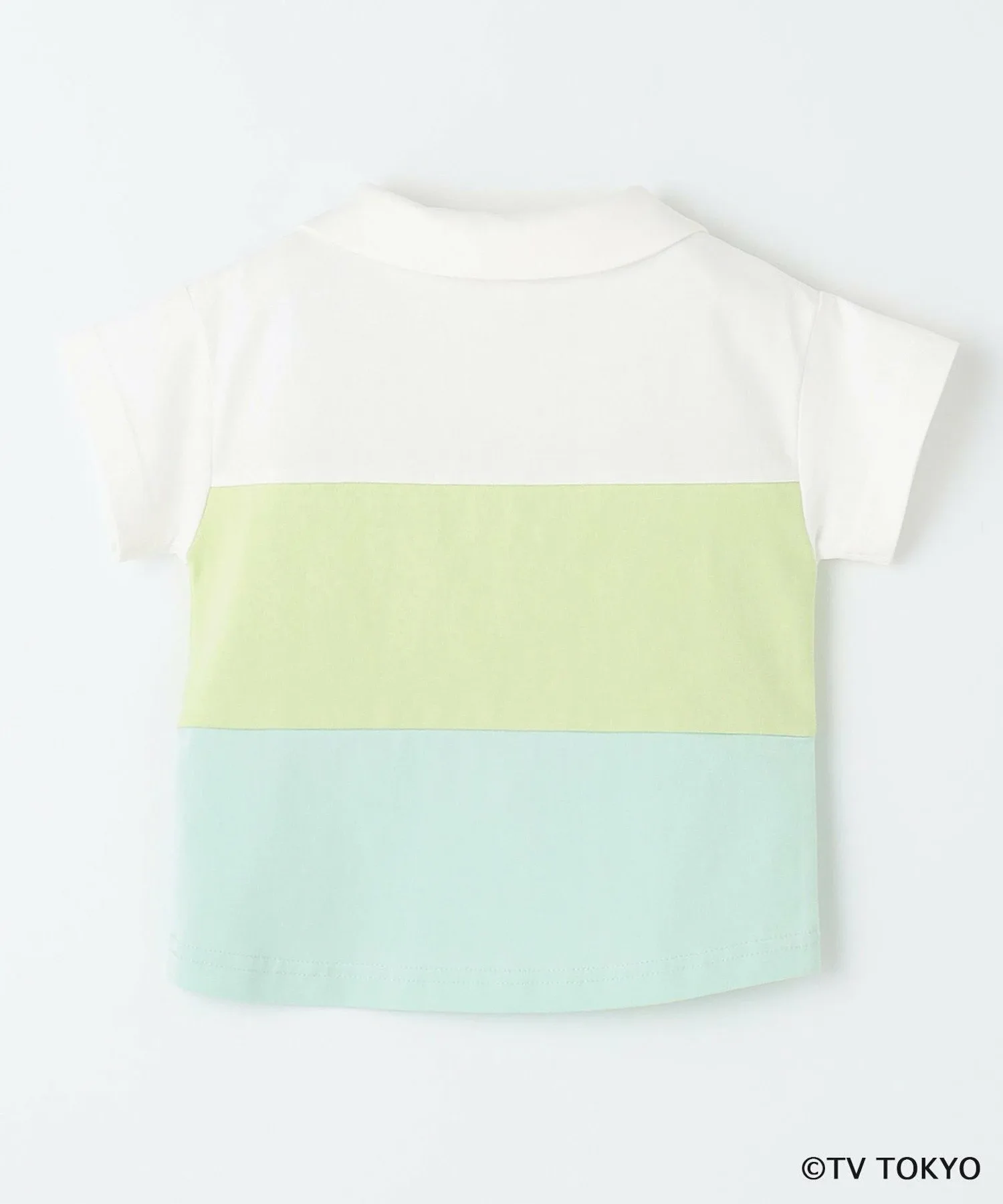 Футболка [80-100 см] Воротник-стойка Shina Push Collar (выкрой и пошив) Kids Suite, Mint [062] — фото 4
