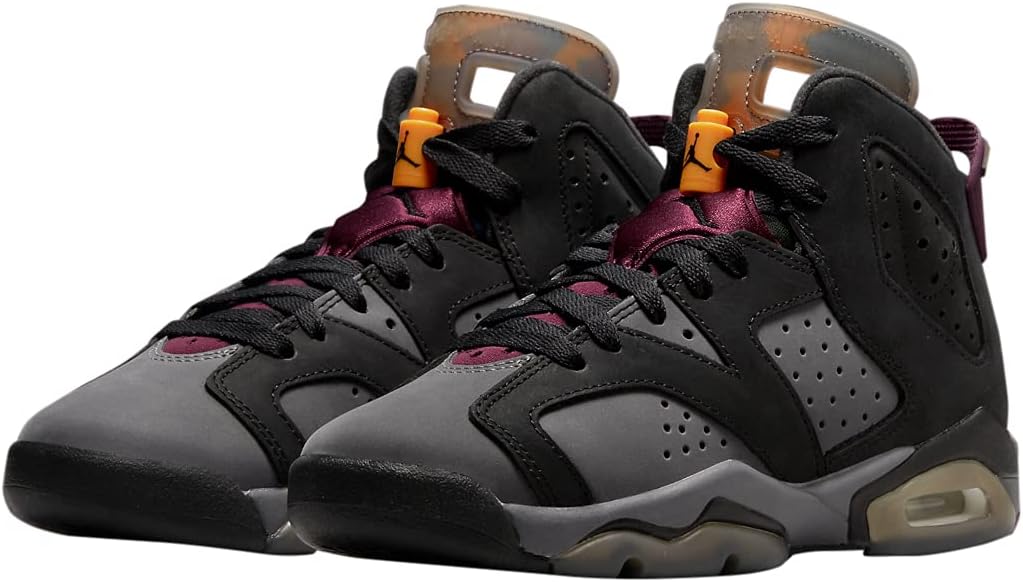 Кроссовки Nike Jordan 6 Retro для мальчиков, черный/оливковый — фото 3