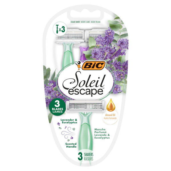 

Бритва, 3 шт/1 упаковка Bic Soleil escape 3
