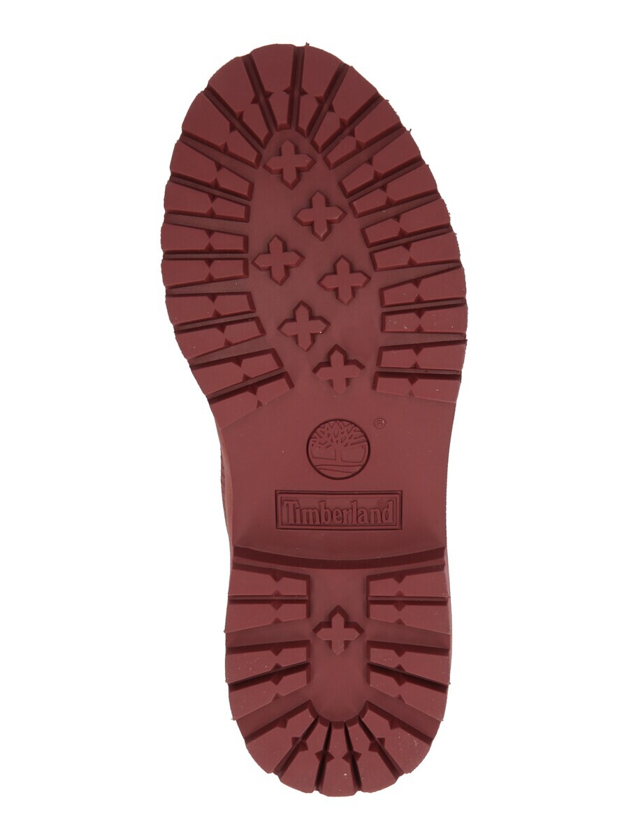 Ботинки Timberland на шнуровке, красный — фото 3
