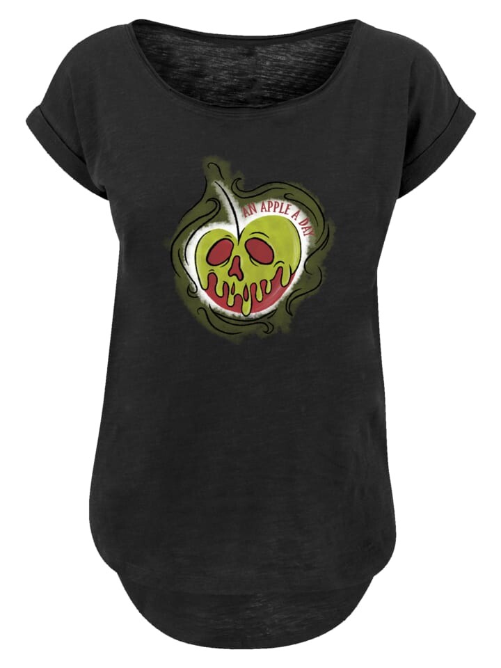 

Футболка F4NT4STIC Long Cut T-Shirt Disney Villians An Apple A Day, черный