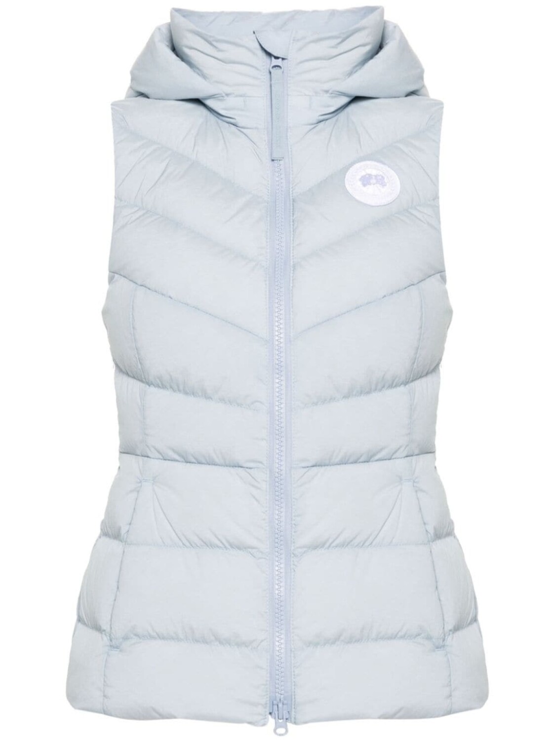 

Canada Goose стеганый жилет Clair с нашивкой-логотипом, синий