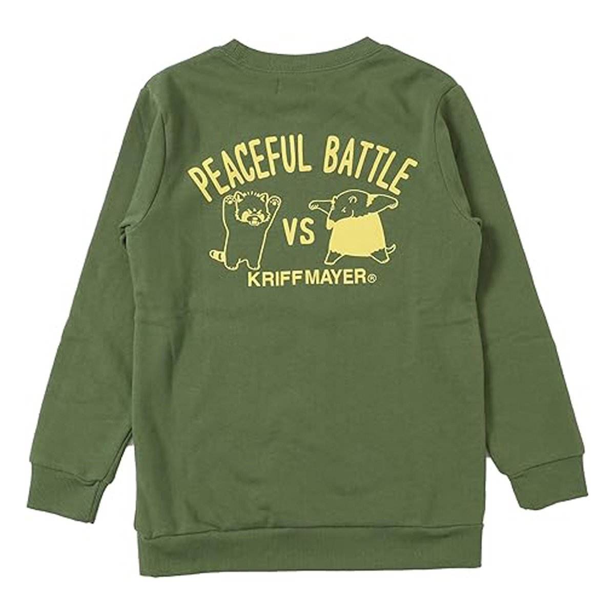 Свитшот Souffle Touch Crew Sweat (Ikakku) Kriff Mayer, Olive