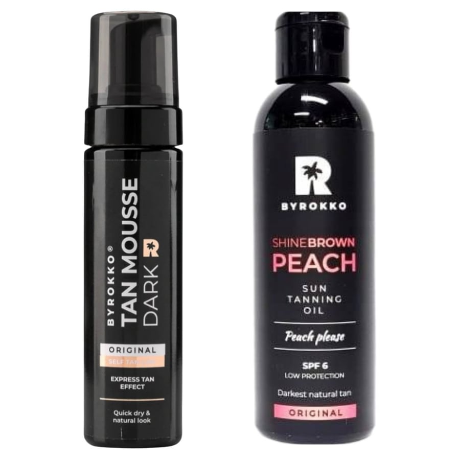 

Byrokko Shine Brown SPF6 + Пенящийся лосьон-автозагар