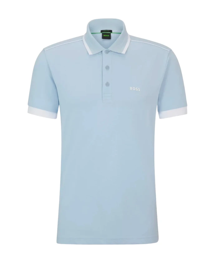 

Элегантная рубашка поло Hugo, синий