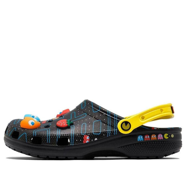 

Кроссовки x pac-man all-terrain clogs 'black yellow' Crocs, черный