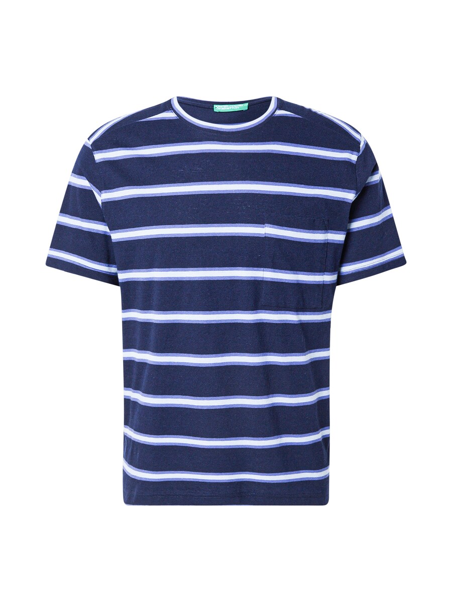 

Рубашка UNITED COLORS OF BENETTON, цвет Blue/marine blue