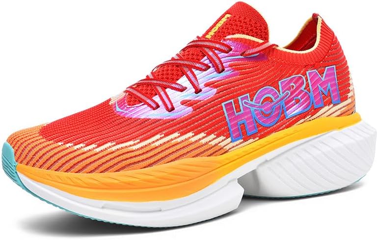 

Мужские кроссовки MissLetty для бега и ходьбы, модные носочные кроссовки, удобные и дышащие, красный