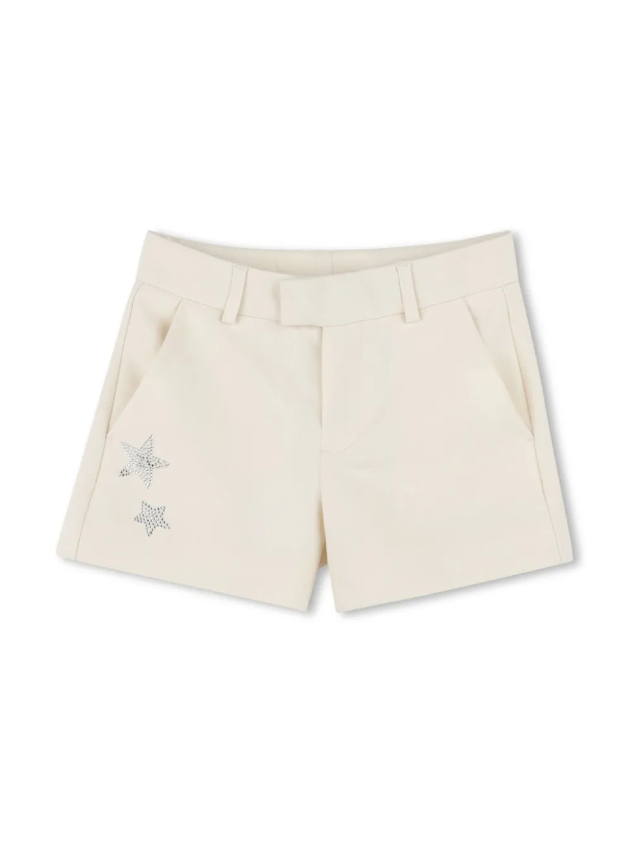 

Zadig & Voltaire Kids шорты со стразами, нейтральный