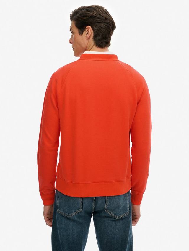 Футболка Essential Logo с рукавом реглан из хлопкового материала Superdry, Bold Orange — фото 2