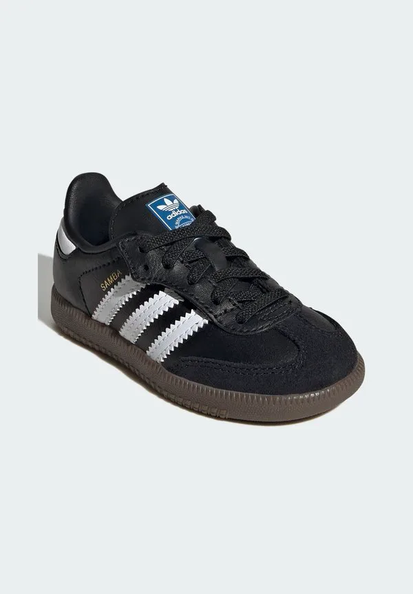 Кроссовки samba унисекс Adidas Originals, Cloud White Core Black Gum — фото 2