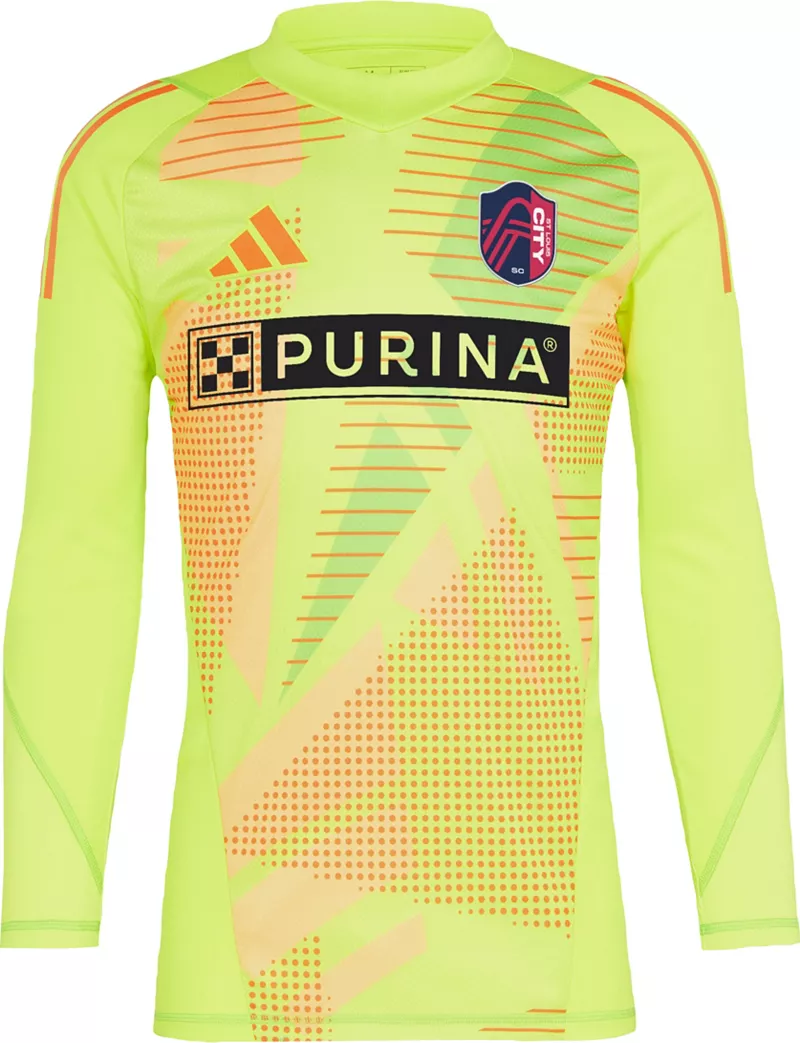 

Вратарская майка с длинным рукавом Adidas Adult St. Louis City SC 2024