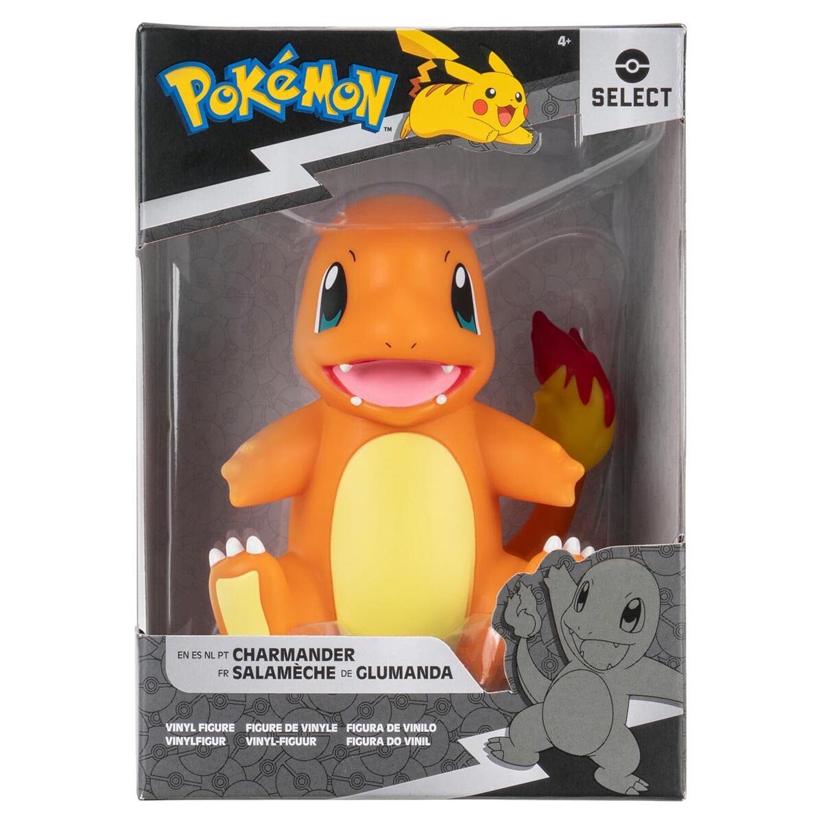 

POKEMON Select Виниловая фигурка Charmander Series 5, фигурка, 10 см