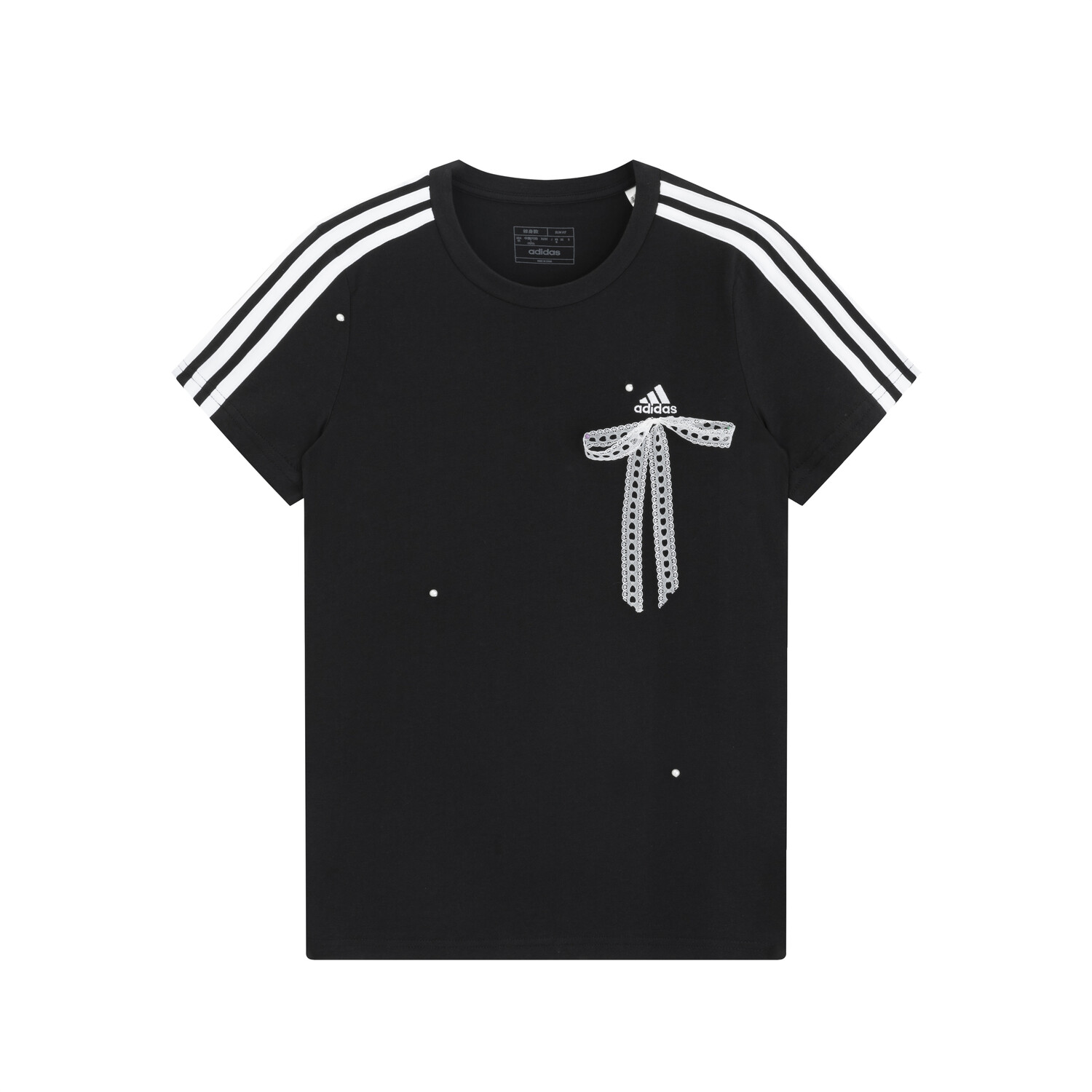 

Футболка унисекс черная Adidas, черный