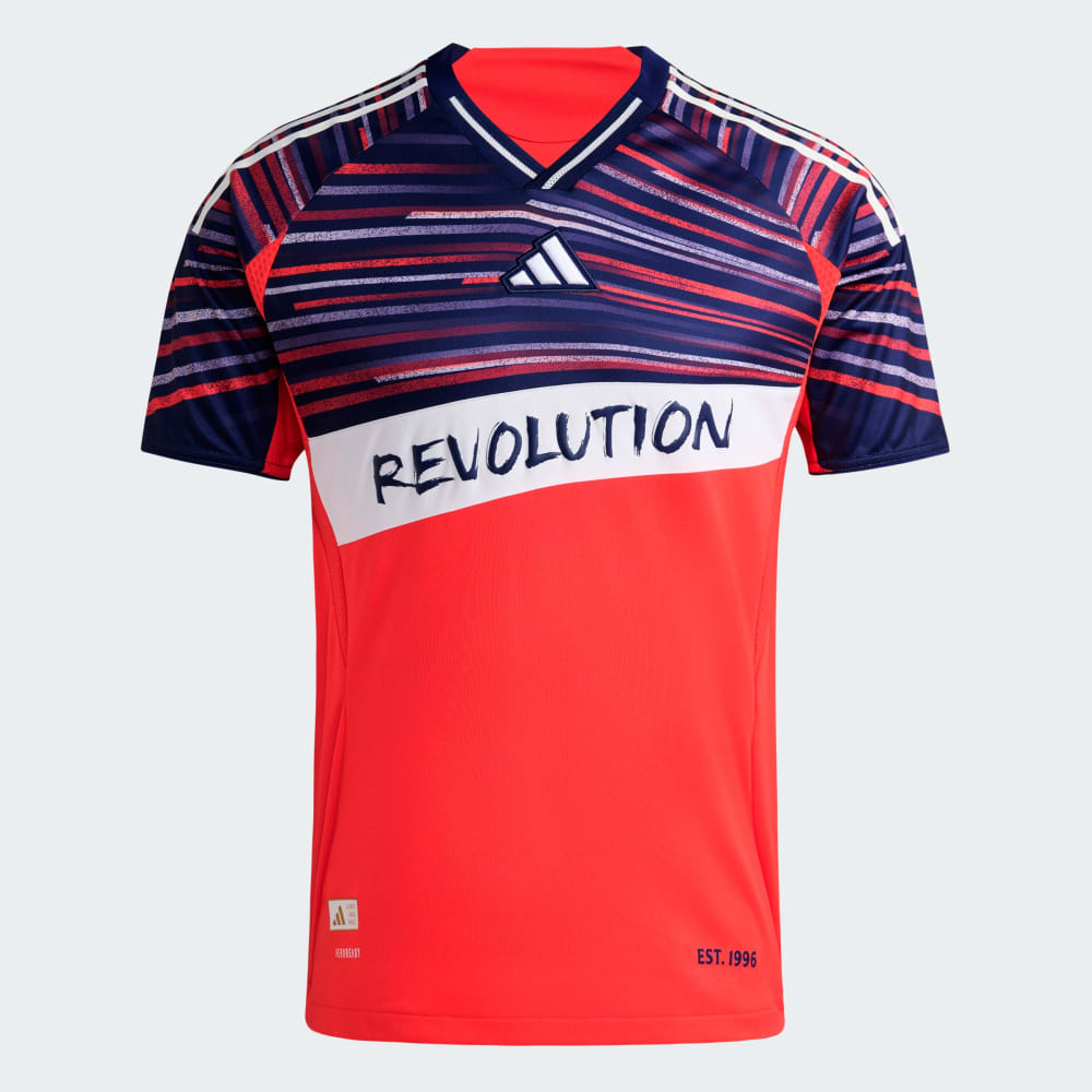 

Джерси Adidas New England Revolution 2025 Archive Authentic Jersey, цвет Bright Red/Mls-Ner-Ne2