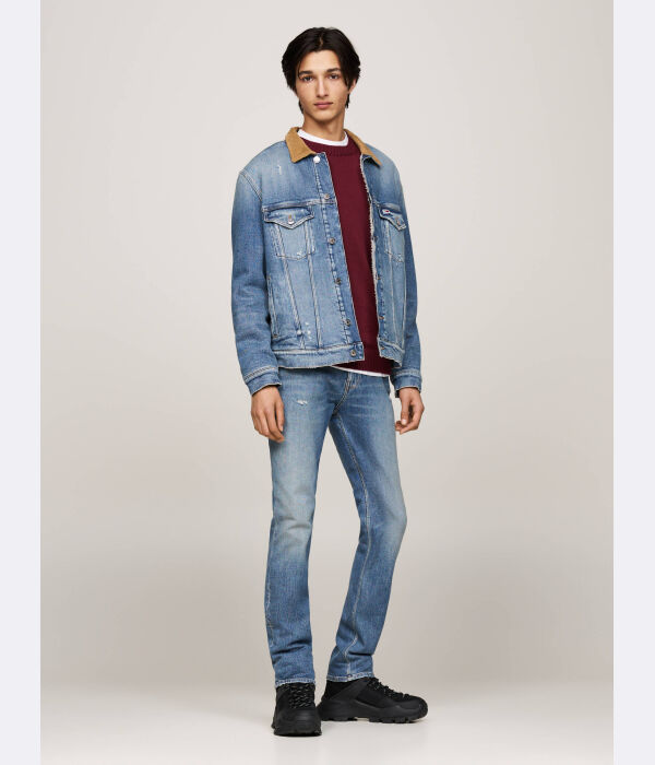 Ботинки кожаные треккинговые Tommy Jeans Urban Hibryd, черный — фото 2