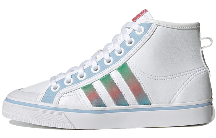 

Кроссовки Adidas Originals Originals Nizza Hi Shoes White/Blue/Green Women's