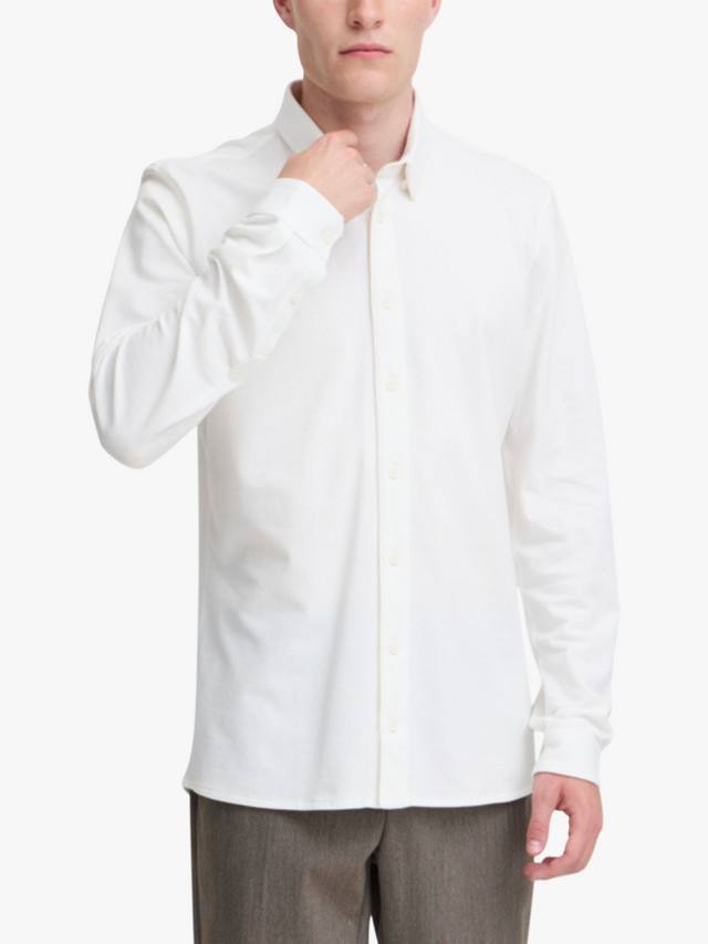 

Рубашка Arthur из хлопковой смески Regular Fit Casual Friday, White