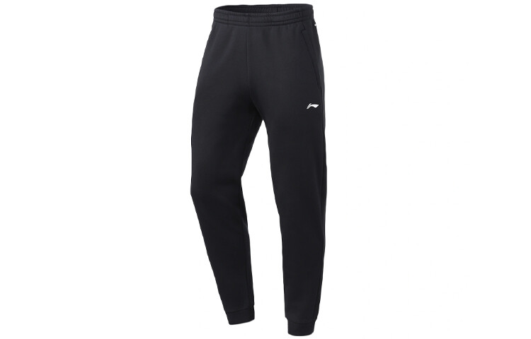 

Трикотажные спортивные штаны мужские черные Lining, черный