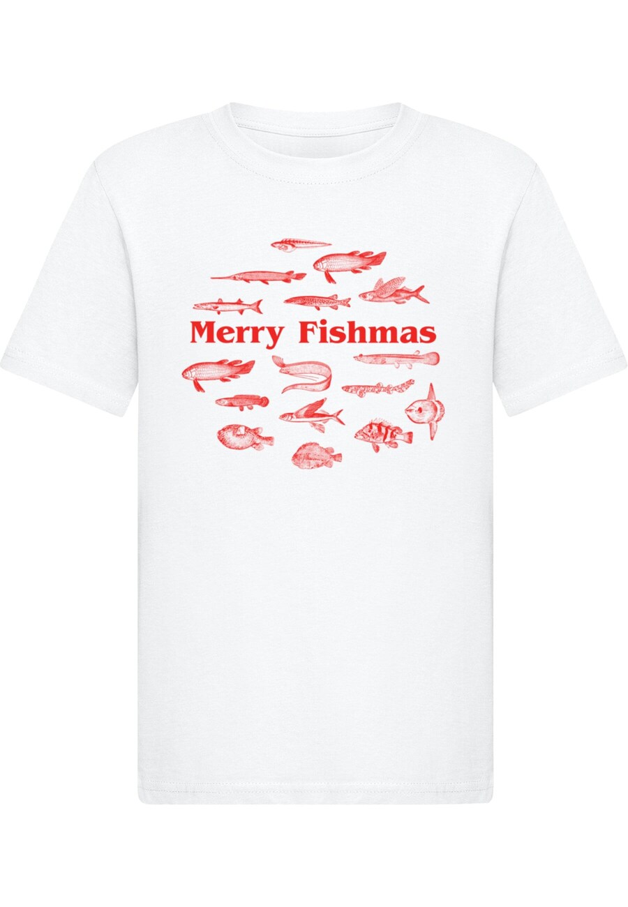 

Рубашка ABSOLUTE CULT Christmas - Mery Fish 2.0, белый