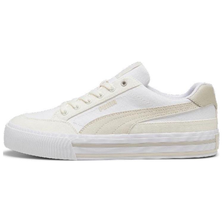 

Кроссовки для скейтбординга Court Classic Collection Vulc FS Low Top Unisex белые PUMA, белый/экрю