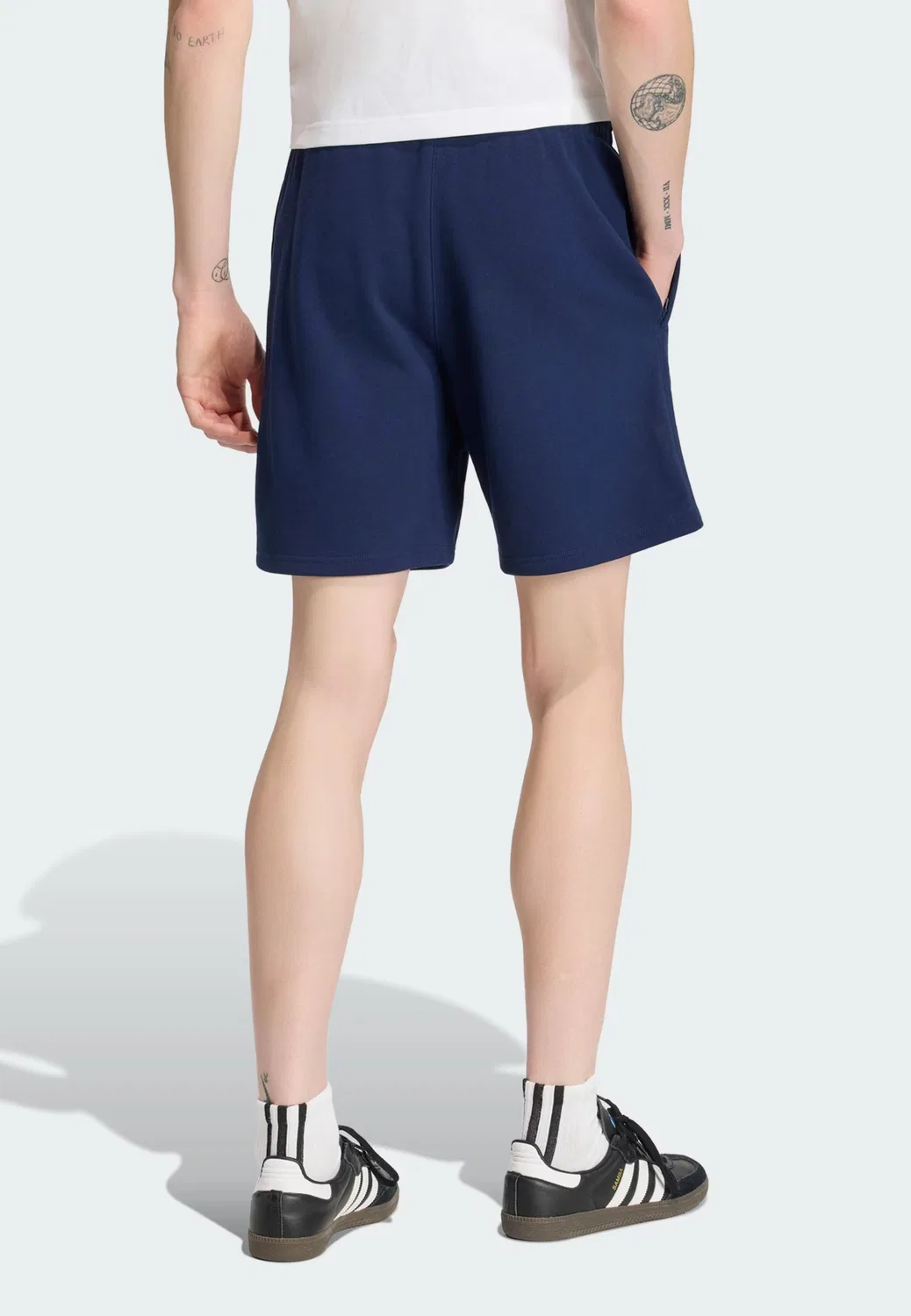 Шорты Adidas Originals Regular Pants Trefoil Essentials, сине-фиолетовый — фото 3