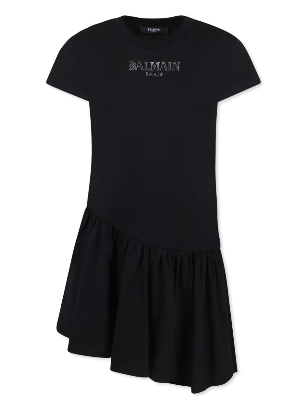 

Balmain Kids платье с логотипом, черный